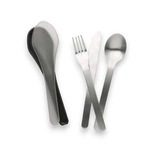 Picture of SMASH CUTLERY SET POD BLACK